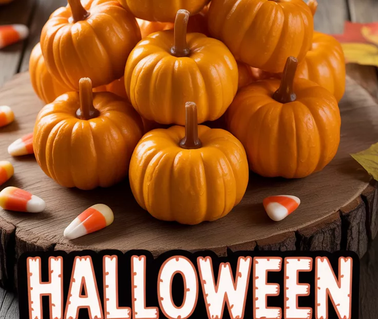 HALLOWEEN POPCORN PUMPKINS